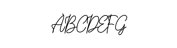 Barier Signature Personal Use  Free Fonts Download