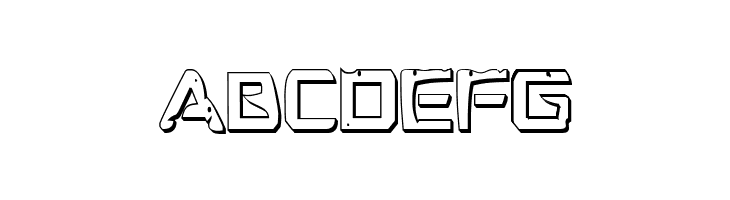 War Eagle 3D Condensed  Free Fonts Download