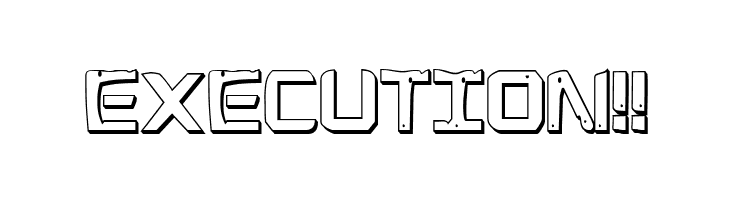 War Eagle 3D Condensed  Free Fonts Download