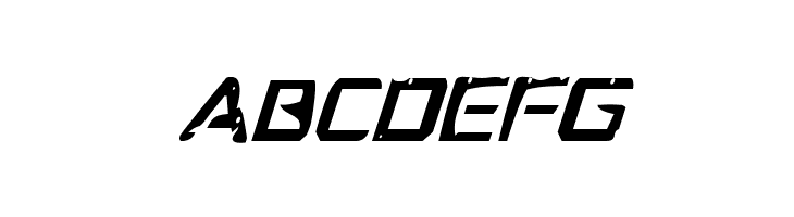 War Eagle Condensed Italic  Free Fonts Download