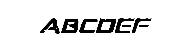 War Eagle Bold Italic  Free Fonts Download