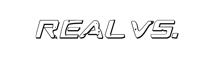 War Eagle 3D Italic  Free Fonts Download