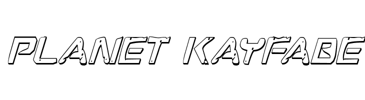 War Eagle 3D Condensed Italic  Free Fonts Download