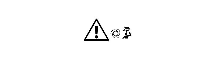 FontsVectorIso7010WarningSign  Free Fonts Download