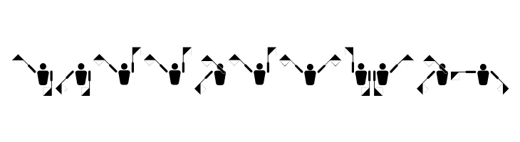 FontsVectorSemaphoreFlag  Free Fonts Download