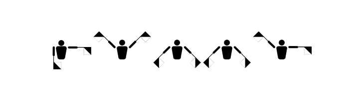 FontsVectorSemaphoreFlag  Free Fonts Download