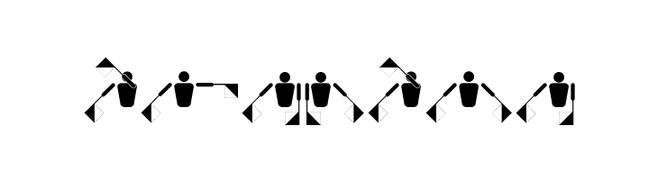 FontsVectorSemaphoreFlag  Free Fonts Download