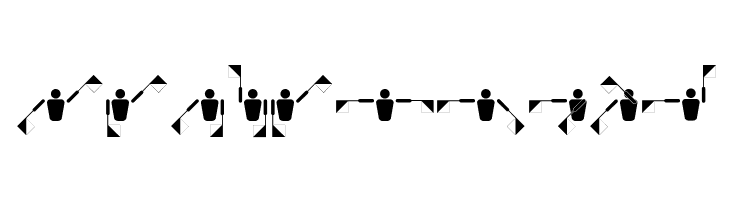 FontsVectorSemaphoreFlag  Free Fonts Download