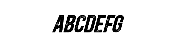 BlacksideRustBold-Italic  Free Fonts Download