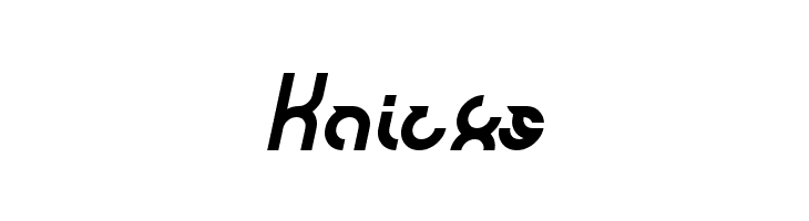noakatz Italic  Free Fonts Download
