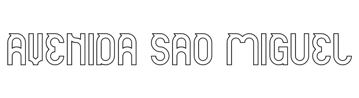 noakatz-Hollow  Free Fonts Download