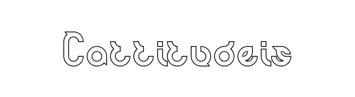 noakatz-Hollow  Free Fonts Download