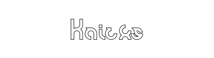 noakatz-Hollow  Free Fonts Download