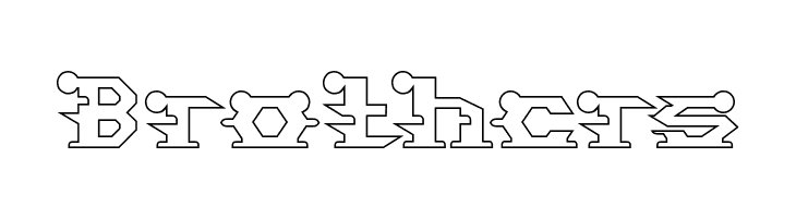 STARGAZER-Hollow  Free Fonts Download