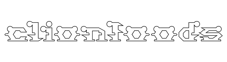 STARGAZER-Hollow  Free Fonts Download