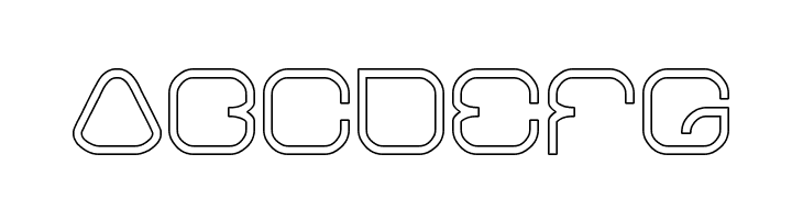 BAVARIA-Hollow  Free Fonts Download