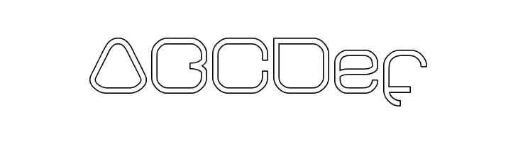 BAVARIA-Hollow  Free Fonts Download