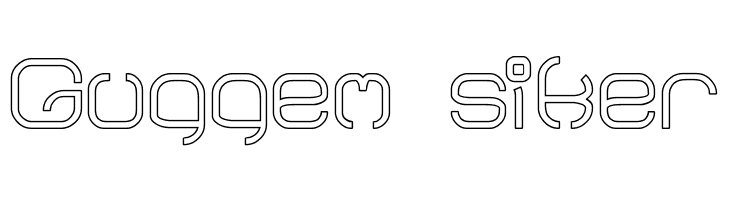 BAVARIA-Hollow  Free Fonts Download