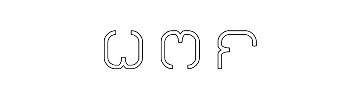 BAVARIA-Hollow  Free Fonts Download