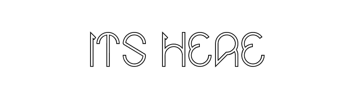 Maruciel-Hollow  Free Fonts Download