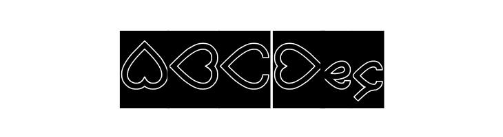 CELESTE-Hollow-Inverse  Free Fonts Download