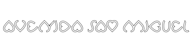 CELESTE-Hollow  Free Fonts Download