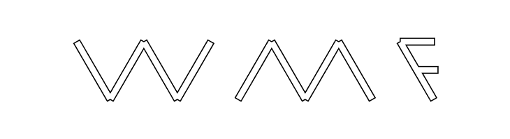 Parallel-Hollow  Free Fonts Download