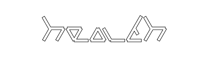 Parallel-Hollow  Free Fonts Download