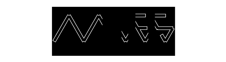 Parallel-Hollow-Inverse  Free Fonts Download