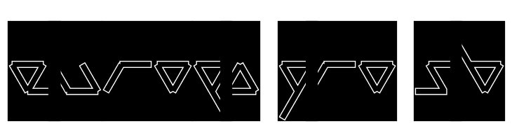 Parallel-Hollow-Inverse  Free Fonts Download