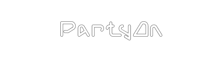 Silver Bend-Hollow  Free Fonts Download