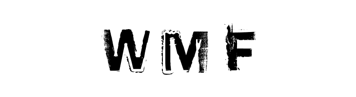 rusted plastic  Free Fonts Download