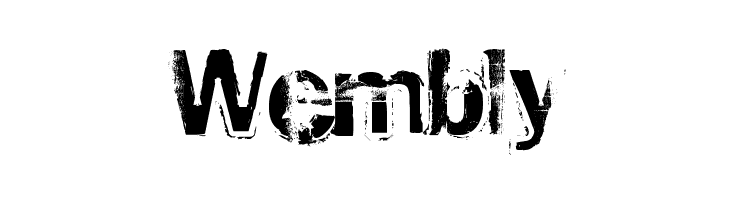 rusted plastic  Free Fonts Download