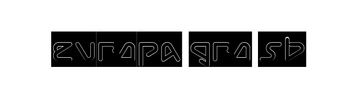 Silver Bend-Hollow-Inverse  Free Fonts Download