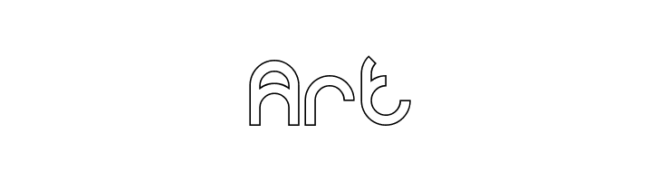 PLASTIC-Hollow  Free Fonts Download