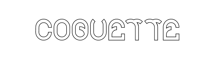 PLASTIC-Hollow  Free Fonts Download