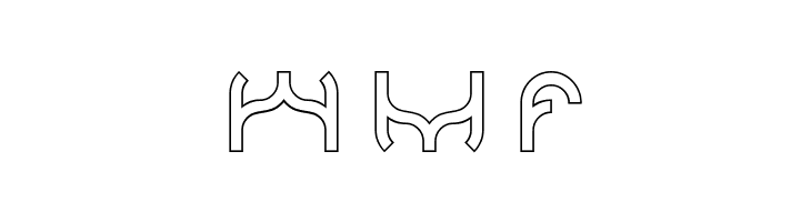 PLASTIC-Hollow  Free Fonts Download