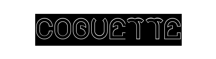 PLASTIC-Hollow-Inverse  Free Fonts Download