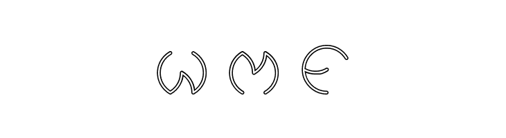 KRISTINA-Hollow  Free Fonts Download