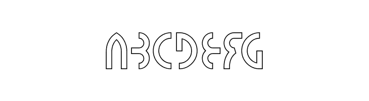 SEBA-Hollow  Free Fonts Download