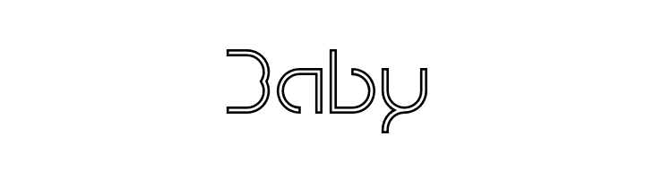 DigitalManHollow  Free Fonts Download