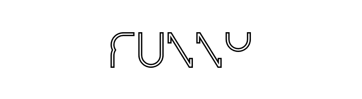 DigitalManHollow  Free Fonts Download