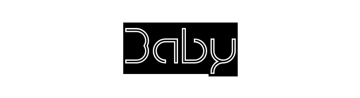 DigitalMan_Hollow_inverse  Free Fonts Download