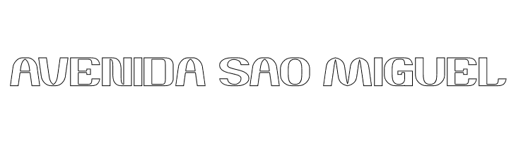 DANIEL-Hollow Bold  Free Fonts Download