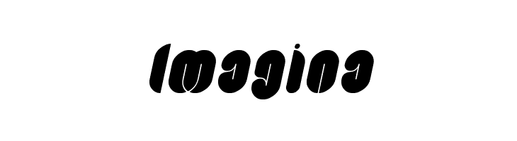 Blowing Bubble Italic  Free Fonts Download