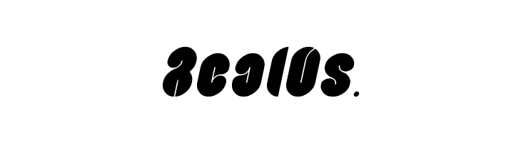 Blowing Bubble Italic  Free Fonts Download