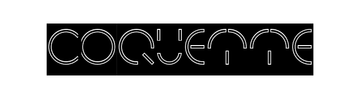 PEOPLE QUARK-Hollow-Inverse  Free Fonts Download