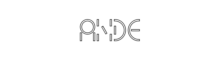 PEOPLE QUARK-Hollow  Free Fonts Download