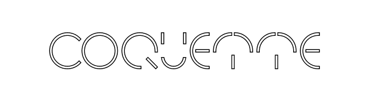 PEOPLE QUARK-Hollow  Free Fonts Download