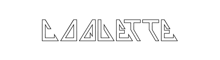 THE TRAINING ARTIST-Hollow  Free Fonts Download